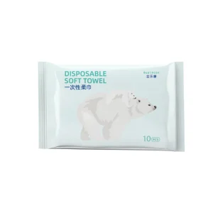 Baby Soft and Dry Wet Dual use Baby Disposable Face Towel Children’s Hand and Mouth Special Cleansing Towel Portable