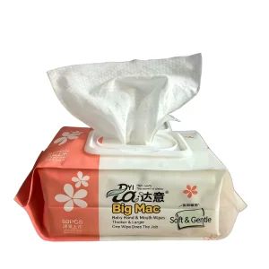 Baby Wet Wipes Pocket Wet Tissue for Daily Care 80 Pcs Large Capacity Free Sample Fast Delivery