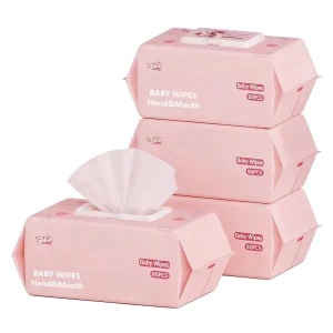 Baby Wipes Wet Wipes Travel Friendly Wipes for Cleaning Mini Tissues Mini Wipes 80pcs Cleansing Tissues