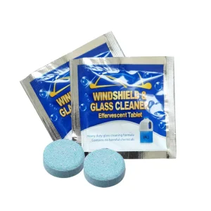 Bagged Concentrated Glass Wiper Effervescent Tablets Car Glass Water Solid Wiper Essence Glass Cleaner