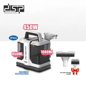 Bagless Electric Handheld Corded Vacuum Cleaner for Hotel Use Pot Stain Carpet & Sofa Fabric Deep Cleaning Machine