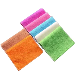 Bamboo Fiber Kitchen Dish Towels Customized Technics Logo Fabric Packing Floor Towels Easy to Clean