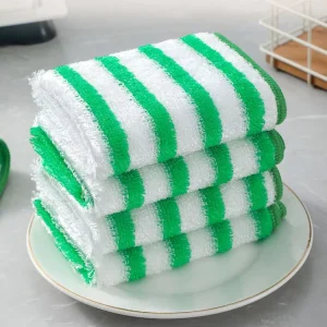 Bamboo Fiber Kitchen Towels Soft and Absorbent Drying Towels for Dishes Cleaning Cloth