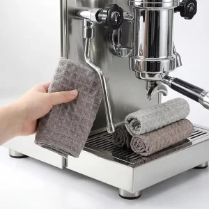 Barista Cleaning Towels Coffee Cleaning Accessories for Espresso Machine Microfiber Kitchen Cleaning Cloth Thick Dish Rags