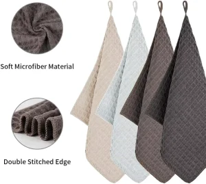 Barista Microfiber Cleaning Cloths Professional Towels for Espresso Machines Steam Wands Countertops and Coffee Bar Accessories