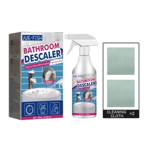 Bathroom Descaler Glass Scale Cleaner Wash Basin Bathtub Stainless Steel Stain Remover Multipurpose Detergent Foam Spray