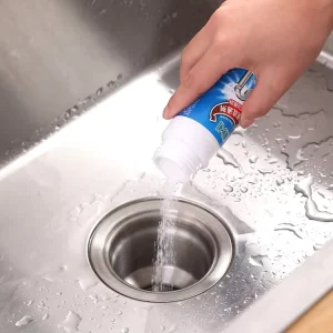 Bathroom Kitchen Toilet Gel Dredge Agent Clean Descaling Remove Odor Stain Deodorizer Sewer Powder