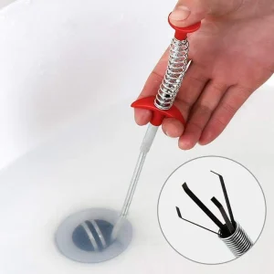 Bendable Elastic Sink Bathtub Sewer Cleaner Hair Garbage Clogging Dredge
