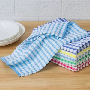 Best Dish Cleaning Cloth Tea Towels Kitchen 100% Cotton Kitchen Hand Towels in Bulk