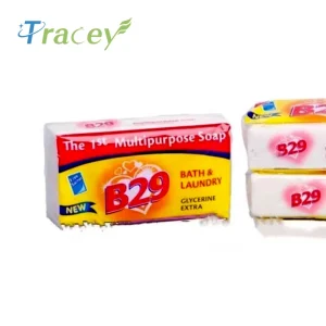 Best Selling B29 Solid Laundry Soap Bar Multipurpose Anti Bacterial Botanical Soap Bar for Washing Clothing Lemon Fragrance