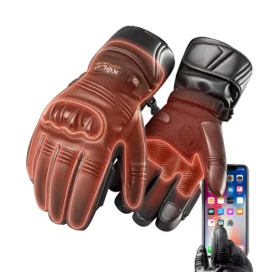 Best Selling Smart Heated Protection Gloves 3 Level Intelligent Temp Control Fast Heating Waterproof Touch Screen