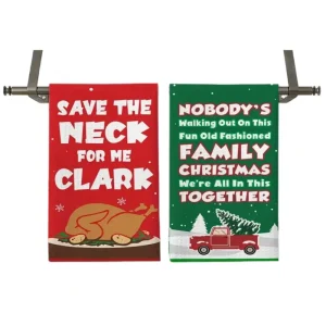Best selling Thanksgiving and Christmas Dish Towels with Prints Ultra fine Fiber Towels Gift Items