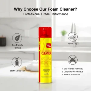 Biaobang 668ml Without Brush Multi Purpose Foaming Cleaner Interior Deep Wash Stain Remover All in One Spray