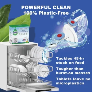 Big Weight 20g Octagon Dishwasher Tablets Remove Stains Household Cleaner Dishwashing Tablets for Cleaning