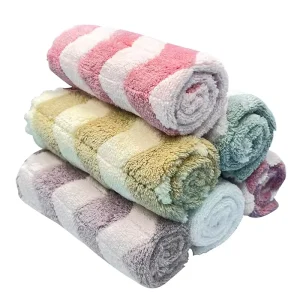 Bilov Coral Fleece Dish Rags Microfiber Cleaning Cloths Kitchen Towel Set Dish Towels Kitchen Cotton