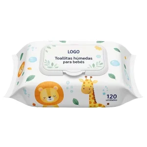 Biodegradable Baby Wipes Organic Antibacterial Hypoallergenic Baby Wet Wipes for Baby
