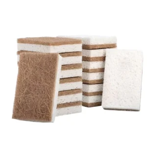 Biodegradable Cellulose Sponge Environmentally Friendly Kitchen Dishwashing Scouring Pad Top Pick