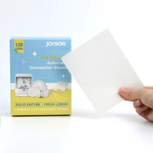 Biodegradable Private Label Dishwasher Sheets Detergent Dishwashing Soap Sheets