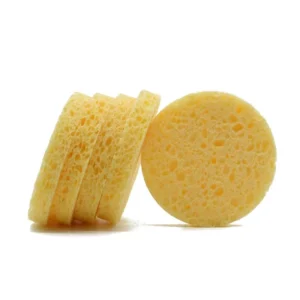 Biodegradable Reusable Face Wash Cellulose Sponge Puff Eco Friendly Face Cleansing Sponges & Scouring Pads