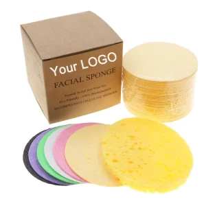 Biodegradable Soft Cellulose Sponge Environmentally Friendly Face Washing Scouring Pads on for Amazon