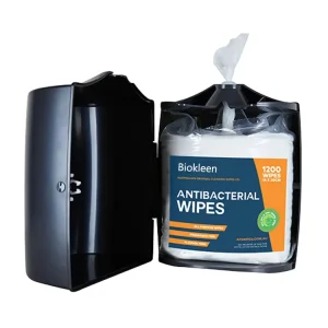 Biokleen Professional Fitness Wipes Recyclable Gym Equipment After Sport Gym Disinfecting Wipes