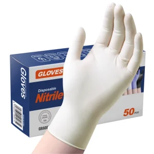 Black Powder Free Disposable Medic Microtouch Exam Washing Hand Nitrile Glove