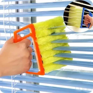 Blinds Window Cleaning Brush Washable Blinds Dust Removal Brush Handheld Mini Duster Brush Home Cleaning Tools Microfiber