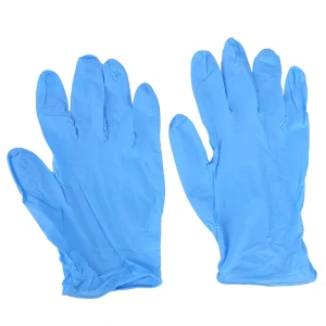 Blue Nitrile Household Daily use Gloves Kitchen Oil resistant Waterproof and Anti slip Food grade Gloves