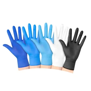Blue Powder Free Hand Guantes De Nitrilo Gloves Household Nitrile Gloves