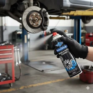 Brake & Parts Cleaner 500ml Heavy Duty Degreaser for Automotive Industrial Machinery Maintenance Fast Evaporating Formula