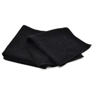 Bulk Black Pure Cotton Towel Kitchen Microwave Oven Use Quick Dry Duster Dish Cloth Custom Logo Acceptable