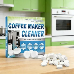 Bulk Custom Detergent Solid Coffee Machine Descaler Tablets 80% Active Content for Stains Calcium Dirt
