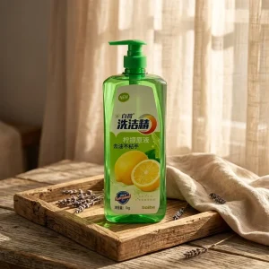 Bulk Eco friendly Lemon Dish Soap for Commercial Kitchen Remove Overnight Grease & Wash Fruits Vegetables