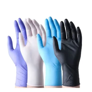 CE Blue Nitrile Gloves Powder Free Black Nitrile Gloves Powder Free Nitrile Exam Gloves Powder Free Teeth Multipurpose