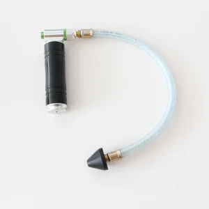 CO2 Drain Gun Threaded Mini AC Condensate Line Air Conditioner Cleaner Blaster Opener Kit 30cm Flexible Hose Industrial Gas