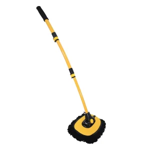 Car Cleaning Brush Car Cleaning Tools Telescoping Long Handle Cleaning Mop Chenille Broom Car Washing Accessories
