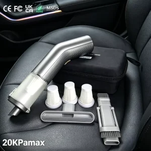 Car Cordless Vacuum Cleaner 20000Pa Suction Power 6000 MAh Battery Portable Handheld Small Household Vacuum Cleaner