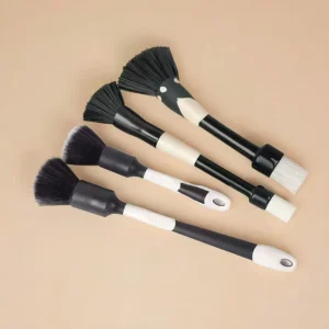 Car Detail Cleaning Brush Set Ultra Soft Nylon Brush Car Wash and Care Tools