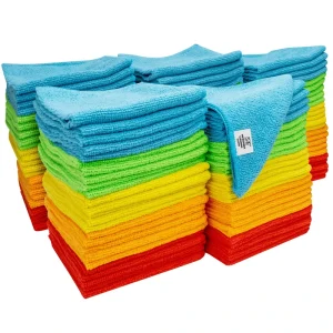 Car Drying Towel Wash 40×40 300gsm Warp Knitted Microfiber Towel Car Cleaning Cloth Super Soft Microfiber Kitchen Towel