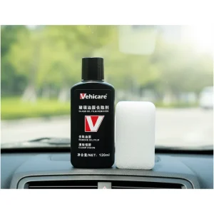 Car Glass Oil Film Remover Front Windshield and Window Stain Cleaner Lemon Scent Paste 1 1 Dilution