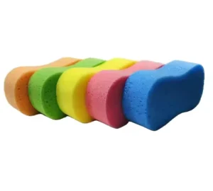 Car Wash Cleaning Foam Seaweed-Design Sponge for Grout and Detail Scrubbing Sponges and Scouring Pads