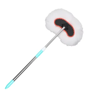 Car Wash Mop Long Handle Telescopic Soft Bristle Wax Cleaning Tool