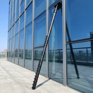 Carbon Fiber Telescopic Window Cleaning Pole Ladder Free High Reach Water Fed Glass Cleaning System for Home Commercial Use