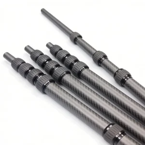 Carbon Fiber Window Cleaning Telescopic Pole 3K Carbon Fiber Tube