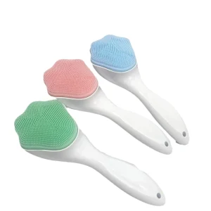 Cat Paw Silicone Face Wash Cleaning Brush Deep Pore Cleanser with Soft Bristles for Gentle Exfoliation and Makeup Removal