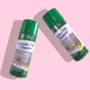 Ceramic Tile Floor Cleaner Disposable Spray Liquid with Powder for Bathroom and Kitchen Use