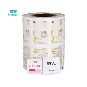 China Factory Aluminum Foil Coated Paper Aluminum Foil Package Paper for Adult Wet Wipe Sanitary Wipes Sanitary Pads