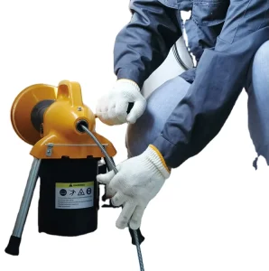 China Factory Drain Cleaner Electric Drain Cleaning Machine Suits for 3/4″-4″ Drain Lines A75