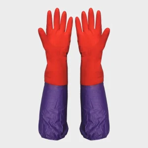 China Factory Rubber Long PVC Winter Household Gloves