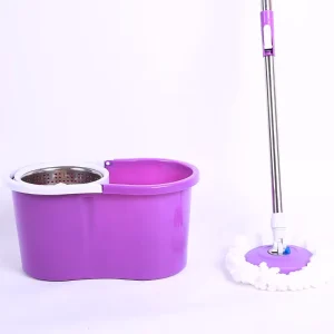 China Manufacture Long Telescopic Handle 360 Spin Plastic Mopper Floor Cleaning Mop With Bucket with Flat Mop Self Wringing Mop